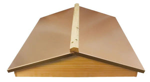 Telescoping cover copper gable